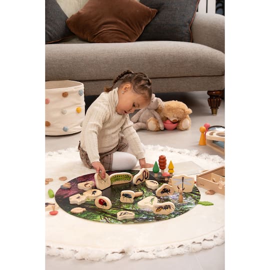 TickiT® Wooden Minibeast Blocks Set